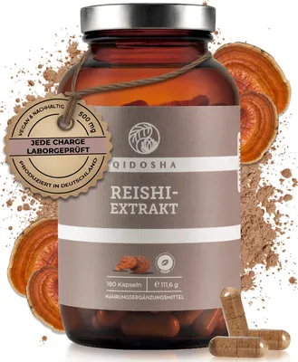 Produktbild von Qidosha Reishi-Extrakt |  180 Kapseln