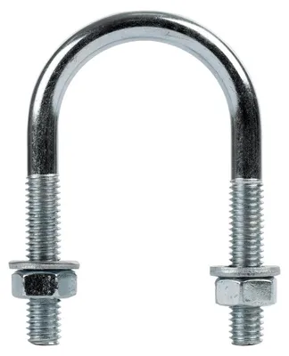 Obrázok produktu pre Pozinkovaná svorka typu B s maticami a podložkami M6 x 28 (3/4")