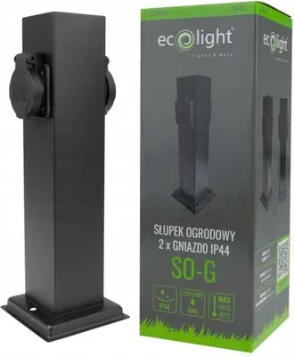 Immagine prodotto di Palo da giardino con due prese da 230 V IP44