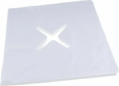 Produktbild von 200 Stück Einweg Massage Gesichtsauflage Nasenschlitztücher Auflage 35cmx35cm
