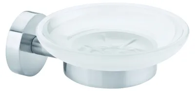 Image de tesa MOON 40310-00000-00 Seifenschale Silber, Weiß (satiniert) (40310-00000-00)