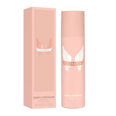 Zdjęcie produktu dla Rabanne Olympéa, Kobiety, Dezodorant, Dezodorant w spreju, Spray, 150 ml, ALCOHOL DENAT., AQUA (WATER), PARFUM (FRAGRANCE), ETHYLHEXYLGLYCERIN, LINALOOL, BENZYL...