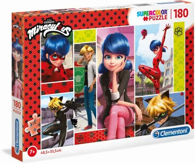 Image de Puzzle magique Coccinelle et chat noir