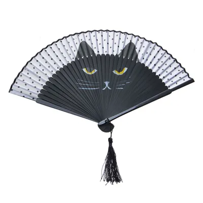 Obrázok produktu pre Fächer 20 cm Schwarz ME Lady MLHF0012Z
