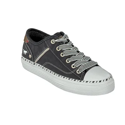 Produktbild von Mustang Damen Schnürschuhe Halbschuhe 1376-301, Größe:38 EU, Farbe:Schwarz