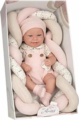 Obrázok produktu pre Lalka bobas dziewczynka hiszpańska 42 cm