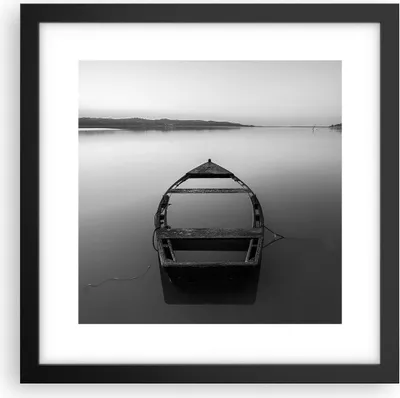 Produktbild von Gerahmtes Poster - Schwarzer Rahmen - £ódŸ Einsamkeit Leere - 30x30 cm - Wand Bild - Wanddeko - Wandbilder - Kunstposter - Wandposter - Bilderrahmen - Bilder - Kunstdruck - P2BAC30x30-4932