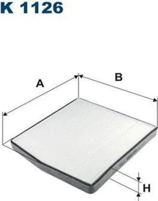 Produktbild von Innenraumfilter FILTRON K 1126