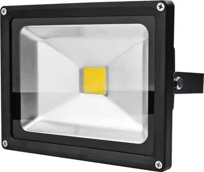Produktbild von Greenmigo 20W Fluter Strahler Kaltweiß Schwarz Aluminium Gehäuse IP65 Wasserdicht LED Lampe Wandleuchter Flulicht Flutbeleuchtung LED Gartenlampe Außenstahler