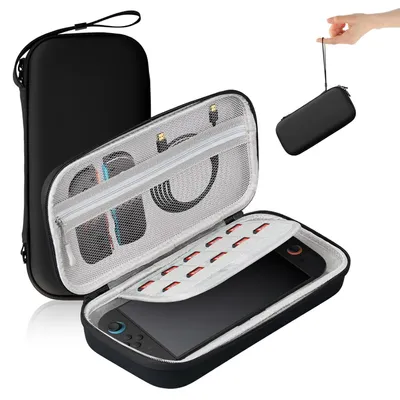 Productafbeelding van Beschermhoes voor de Nintendo Switch, met 10 vakken voor spelkaarten