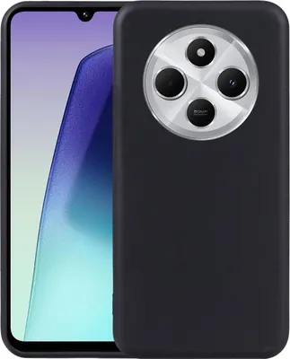Immagine prodotto di Custodia flessibile e sottile in silicone TPU per Xiaomi Poco M7 5G, nera