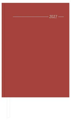 Produktbild von Wochenplaner Tucson rot A5 128 Seiten 2027
