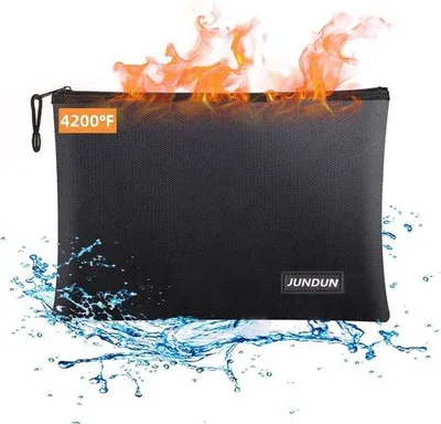 Produktbild von Famanu Dokumententasche feuerfest und wasserdicht - A4