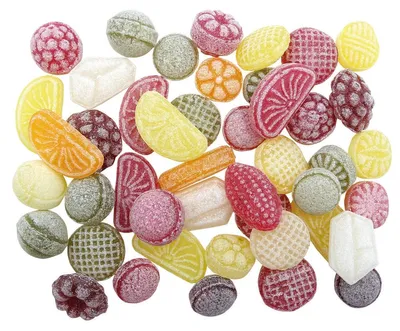 Image de Mélange de fruits nobles Bonbons au goût sucré de fruits 150g