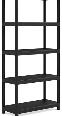 Immagine prodotto di Keter Scaffale Plus Double 5 Ripiani 90x40x182 cm Nero