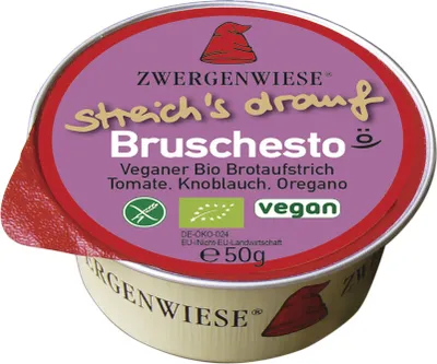 Produktbild von Zwergenwiese Streich's drauf Bruschesto  50g