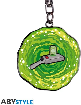 Obrázek produktu pro Rick and Morty - Portál - Přívěsek na klíče
