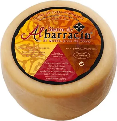 Produktbild von Halbgereifter Schafskäse 'Red Label' ca. 2,9 kg - Sierra de Albarracin