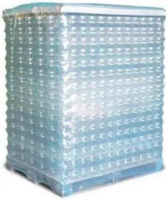 Produktbild von Schrumpfhaube Maße 1250+850x1300mm S.100µ LDPE transparent Seitenfalte TRANSPAK