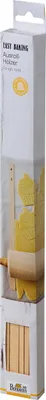 Immagine prodotto di Birkmann Easy Baking Ausroll-Hölzer, Ausroller, Backzubehör, Küchenhelfer, Holz, 35 cm, 340558
