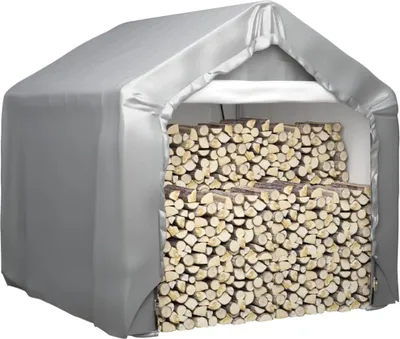 Image de vidaXL Tente de stockage Grise 180x180 cm Acier galvanisé