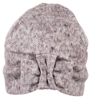 Productafbeelding van Sterntaler baby - meisjesmuts, babybeanie met strik, paars, maat 49