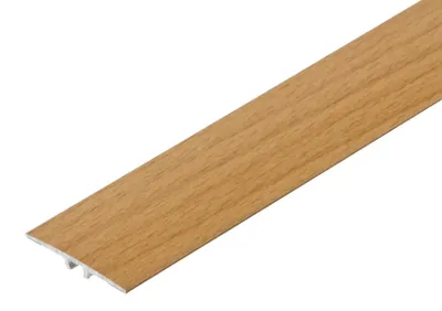 Zdjęcie produktu dla Profil progowy aluminiowy płaski 35mm 5w1 Cezar Buk Mat 0,93m