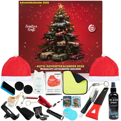 Produktbild von KreativeKraft Auto Zubehör Adventskalender 2026 Männer, 24 Teile