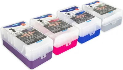 Produktbild von 6x Lernbox / Karteikasten / A7 / farbig sortiert