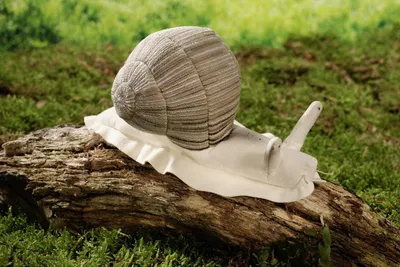Produktbild von Kösen Weinbergschnecke Wally 19 cm creme Schnecke Stofftier