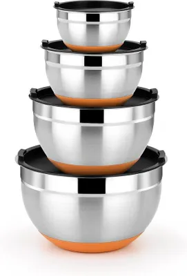 Image de Couverts en acier inoxydable, lot de 4, 12-24 cm