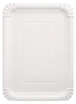 Produktbild von Papstar pure, Teller, Rechteckig, Karton, Weiß, Einfarbig, 250 Stück(e)
