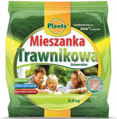Zdjęcie produktu dla Trawa Nasiona Ogrodowa Planta 36 M2 0,9 Kg