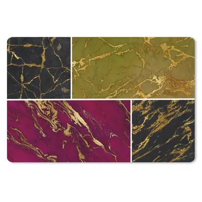 Produktbild von MuchoWow® Mauspad Mousepad Marmor - Gold - Luxus 27x18 cm - Mousepads - Maus Mat - Pad - Mausunterlage - Büroartikel - Desk Matten