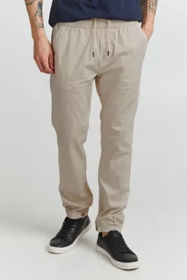 Produktbild von Solid SDBod PA Herren Hose Stoffhose mit Gummizug im Bund aus Baumwolle mit Stretch
