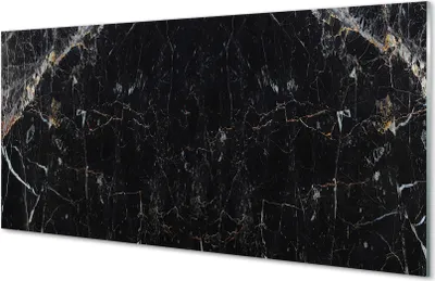 Produktbild von Glasbilder 100x50 Wandkunst Marmorsteinmauer