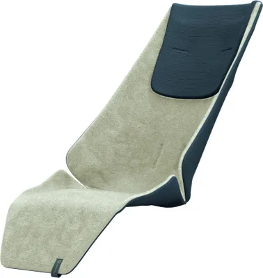 Produktbild von Quinny Kinderwagen Sitzauflage,kuschelig weiches Winter-Sitzpolster, nutzbar für Kinderwagen Zapp Flex, Zapp Flex Plus und Zapp Xpress, Beige