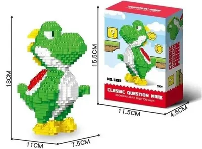 Produktbild von Merkpol Bausteine Super Mario, 600 Teile