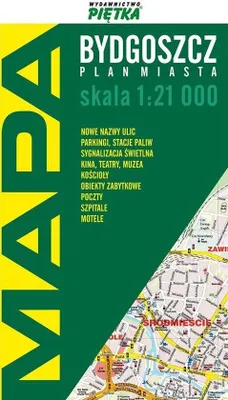 Immagine prodotto di Pianta della città di Bydgoszcz 1:21 000 PIĘTKA