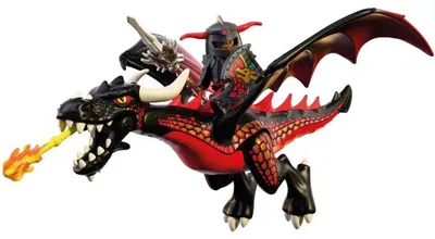 Produktbild von 72114 Knights Schwarzer Drache
