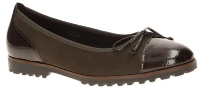 Produktbild von Gabor 3007 Ballerinas - Damen Halbschuhe - Slipper braun Elegant NEU