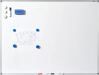 Produktbild von Dahle Basic Board 30 x 45 cm weiß lackiert, Retail-Verpackung