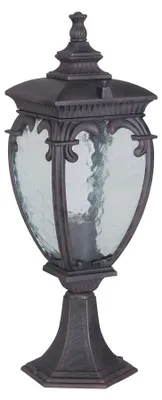 Obrázek produktu pro Stojací lampa, terasa, odolná proti povětrnostním vlivům, starobronz, V 48,5 cm