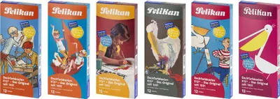 Immagine prodotto di Pelikan 400207971 Set di colori a pastello Pelikan K12 Retro Edition, 12 colori