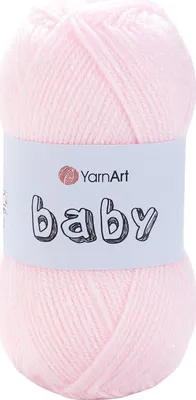 Produktbild von Yarn Art Baby 853 Baby Pink Strickgarn