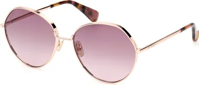 Immagine prodotto di MaxMara MM0096 28Z oro rosa lucido 57/16/135 Occhiali da sole da donna
