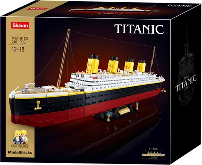 Produktbild von Sluban Titanic M38-B1122 Titanic extra velký
