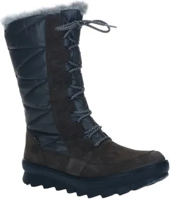 A single winter boot is shown against a white background.