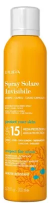 Produktbild von PUPA Milano Spray Solare Invisibile, Sonnenschutzspray, Körper, Spray, Elastizität, Jeder Hauttyp, 200 ml