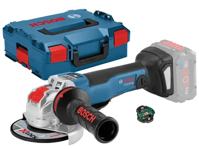 Obrázok produktu pre Bosch GWX 18V-10 PSC Professional, 9000 ot/min, 12,5 cm, Batérie, 2 kg, Kefový motor